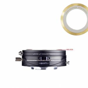 LAINA Double Adapter, M42 Screw Mount SLR Lens And Canon EOS To Leica L