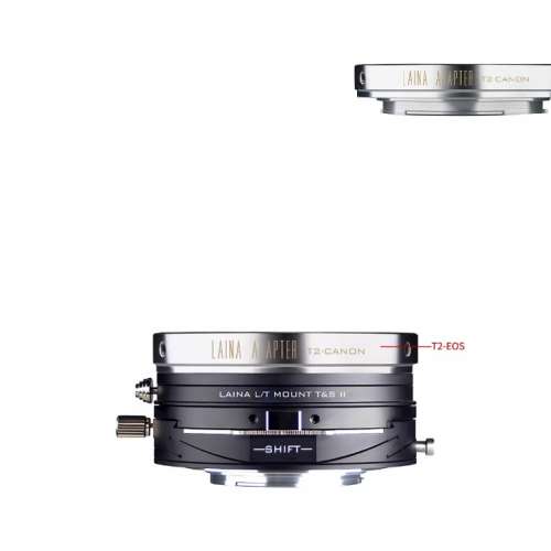LAINA T-Mount (T / T-2)  And Canon EOS To Leica L Tilt & Shift II 移軸、平移金...