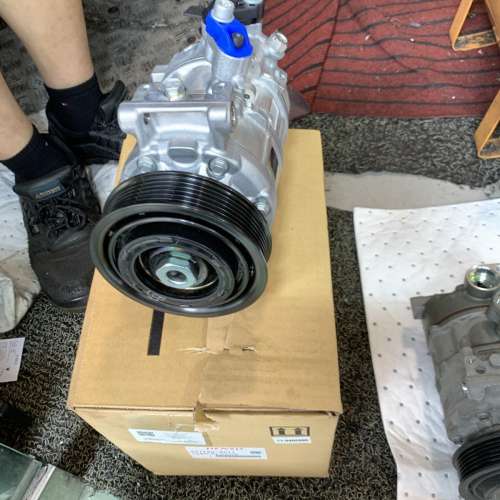 奧迪 audi Audi 更換 冷氣泵 原廠式專修