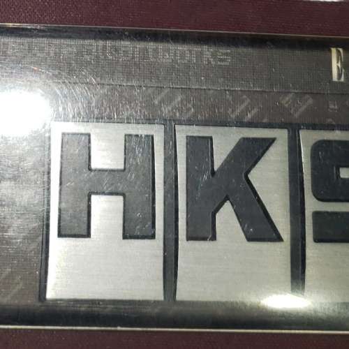 HKS 3D Emblem Badge Sticker / HKS 3D 金屬車貼