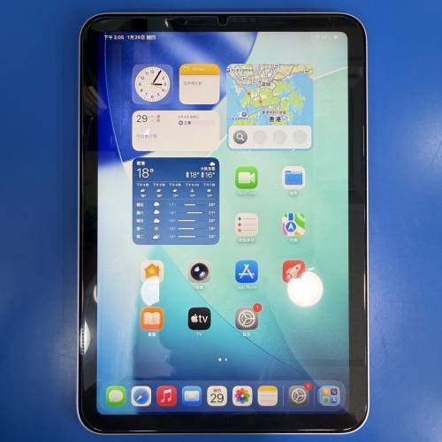 iPad mini 7 256gb 香港行貨 WiFi 9成9新 無花 紫色 只充電34次 電池健康度100%  ...
