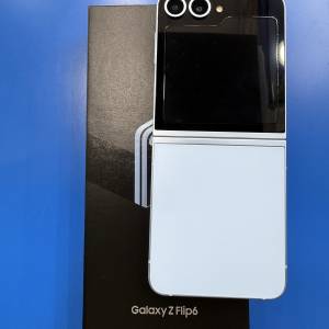 Samsung z flip 6 12+256 香港行貨 雙卡 9成9新無花藍 功能全正常 not flip 7