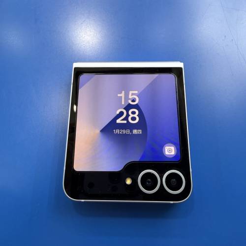 Samsung z flip 6 12+256 香港行貨 雙卡 9成9新無花藍 功能全正常 not flip 7