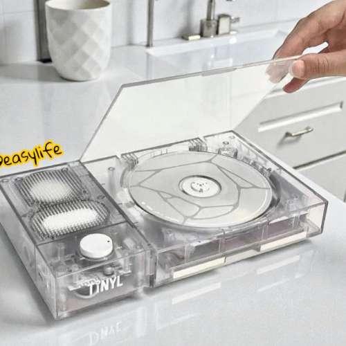 透明化TINYL SPLIT 3合1分體式CD播放機 (透明色) 📻