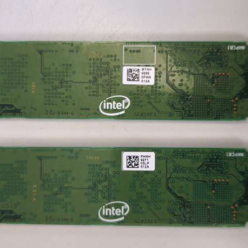 Intel 512GB NVMe SSD 99% new