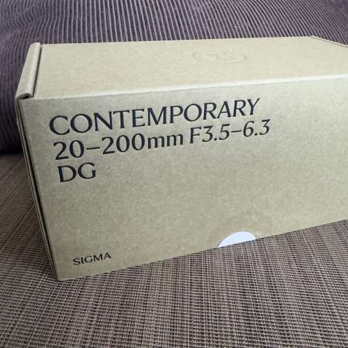 全新 Sony e Mount Sigma Contemporary 20-200mm F3.5-6.3 DG Lens