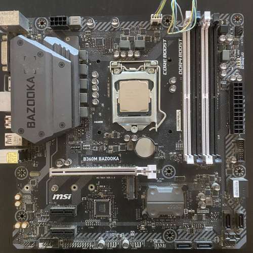 i5 8500 & B360M BAZOOKA