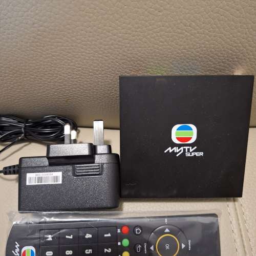 新淨  無線電視tvb Mytv Super 接收器 有帳號 可收直播或重播新聞電視節目