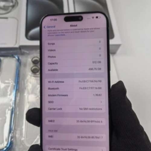 Apple iPhone 15 Pro Max - 256GB/512GB - Multiple Colors (Unlocked)