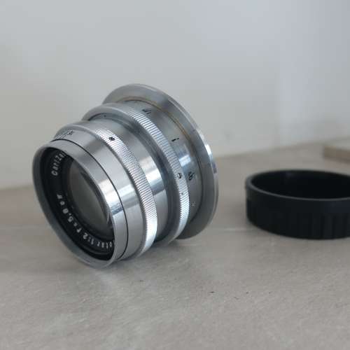 Zeiss Jena Biotar 5.8cm f2, 罕有 pre war Version 1黃銅版, Nikon mount