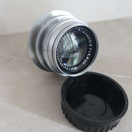 Zeiss Jena Biotar 5.8cm f2, 罕有 pre war Version 1黃銅版, Nikon mount
