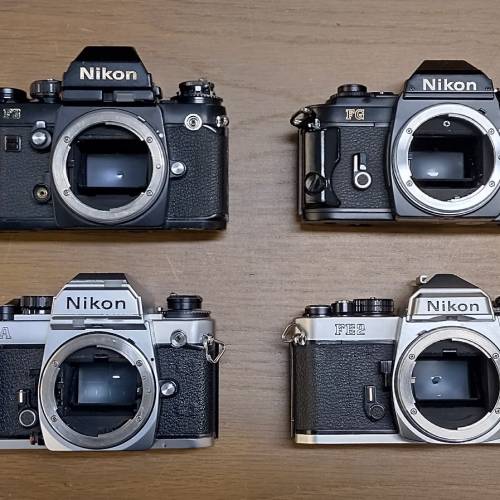Nikon 特價手動單反相機 F3/FG/FA/FE2
