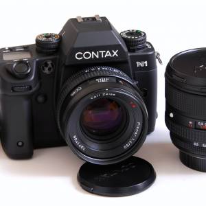 全套出讓Contax N1 Body + Contax 50mm f1.4 N  + CONTAX AF 24-85mm F3.5-4.5 N