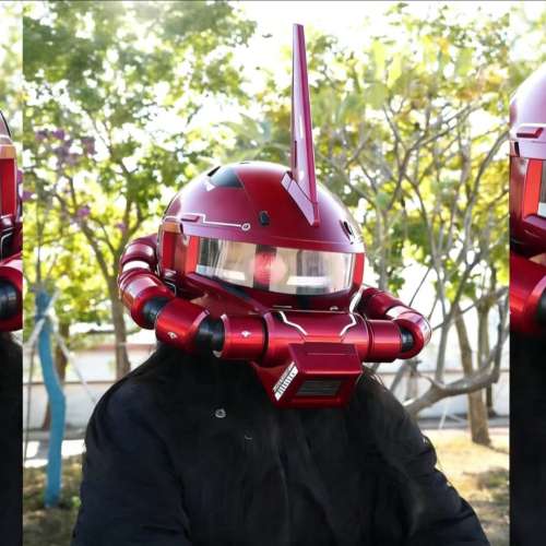 楂古頭盔可穿戴頭像