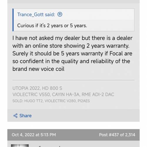 Focal New Utopia 2022