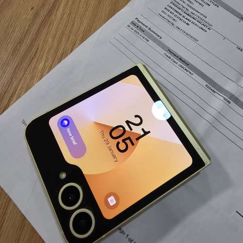 Samsung Galaxy Z Flip 6 12GB+256GB yellow