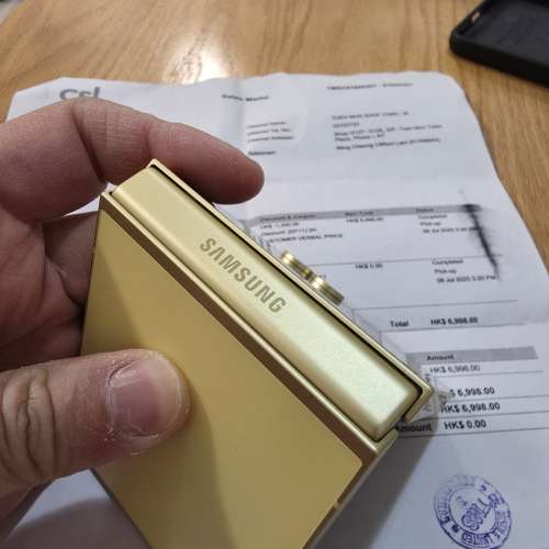 Samsung Galaxy Z Flip 6 12GB+256GB yellow