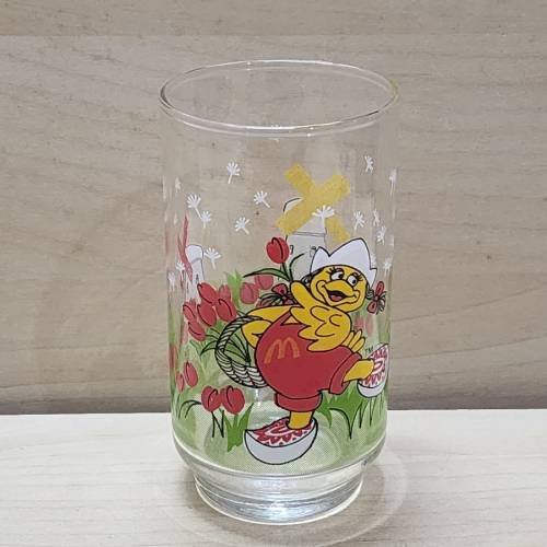 大埔交收】93年 麥當勞 紀念玻璃杯 滑都嘟 /  (McDonald 1994)