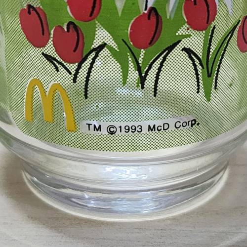 大埔交收】93年 麥當勞 紀念玻璃杯 滑都嘟 /  (McDonald 1994)
