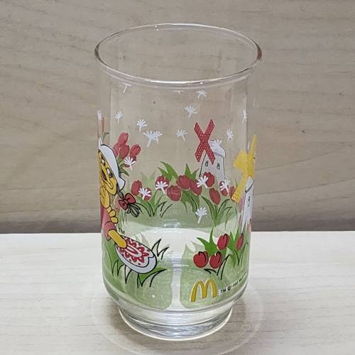 大埔交收】93年 麥當勞 紀念玻璃杯 滑都嘟 /  (McDonald 1994)