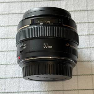 95% 新 Canon EF 50mm 1.4 連 HOYA HMC 58mm Filter Made in Japan