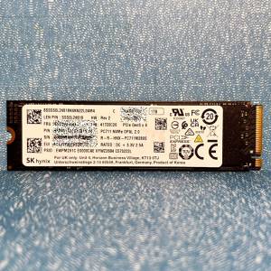 SK hynix NVMe 1TB M.2 SSD 健康度100%良好 **不議價**