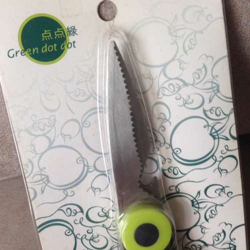 ✂️ GREEN DOT DOT Kitchen Scissors NEW 全新 點點綠 廚房剪刀 🔪