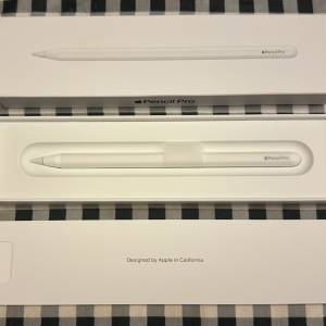 Apple Pencil Pro 行貨 100%全新 只檢查未曾使用 豐澤電器購入$999 原廠一年保養到...