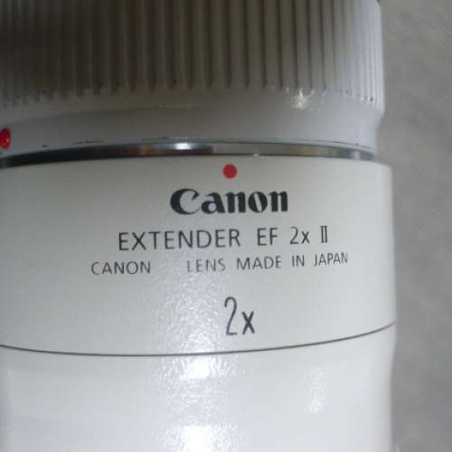 Canon EF 2X extender  II