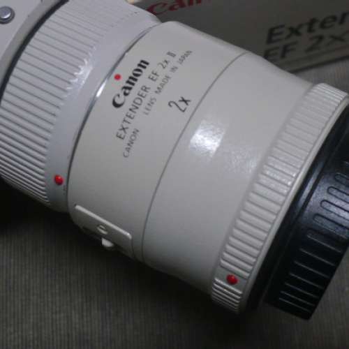 Canon EF 2X extender  II