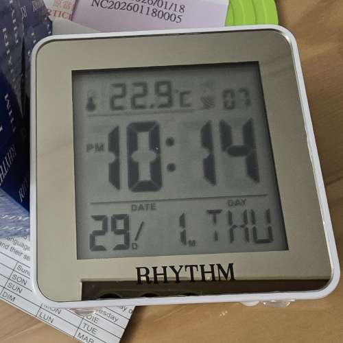 * 日本 * 麗聲 * Wifi  * 小形數字鬧鐘 *