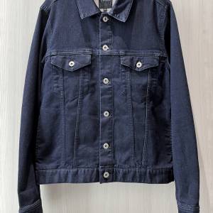日本潮牌 Rageblue 男装深寶藍色 Classic  傳統4袋 牛仔褸 Denim Jacket Smart Cas...