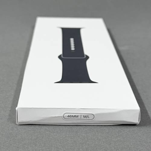 正版 全新 大錶用 Apple Watch Midnight Black Sport Band Strap 42 44 45 46mm 午...