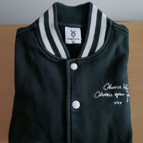 Fingercroxx 絨褸外套 Fleece coat / jacket (Size : S)