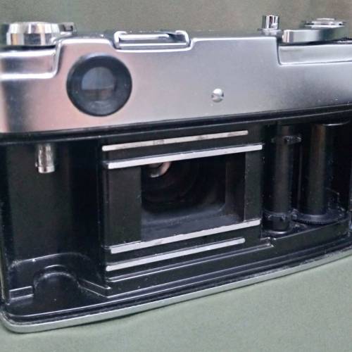 60s年代  Yashica-J  RF film camera (叠影連動)對焦菲林相機 內置45mm f2.8  金屬...