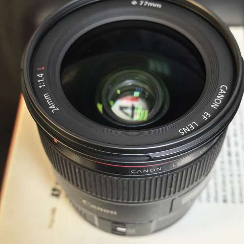 Canon EF 24mm f/1.4L II USM Lens 香港行貨 有盒全套