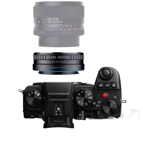 LAINA Contax / Yashica (CY) SLR Lens To Leica L (Pro IPX4 Series 防水膠圈接環)