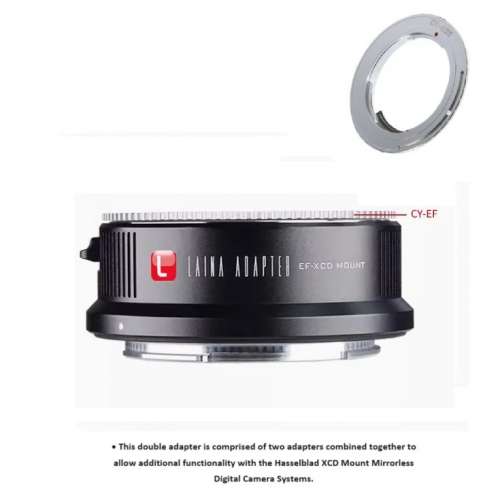 LAINA Contax / Yashica (CY) SLR  and Canon Lens To Hasselblad XCD