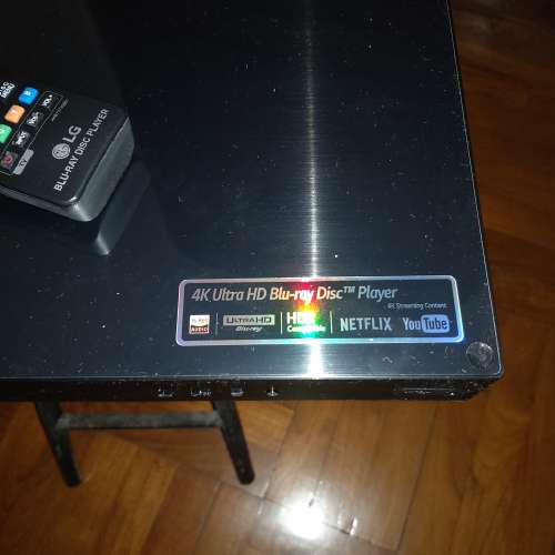 LG Ultra HD Blu Ray/DVD Player