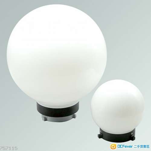 閃光燈用柔光球 - 保榮環接口