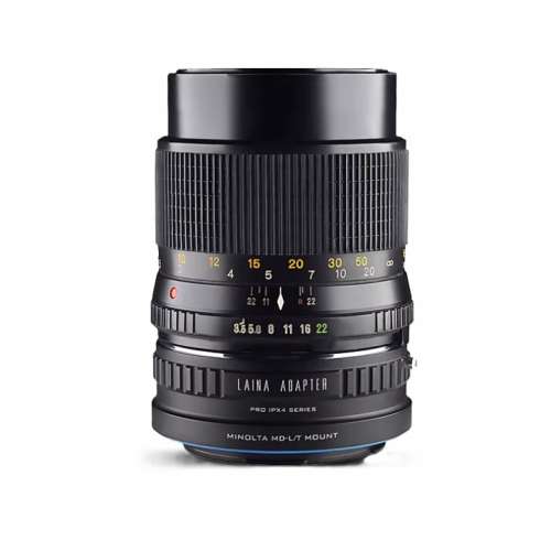 LAINA Minolta Rokkor (SR / MD / MC) SLR Lens To Leica L-Mount Alliance (TL/SL)