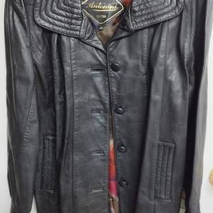 意大利Antonini 女裝外套真皮皮褸（ size L） Italy leather jacket