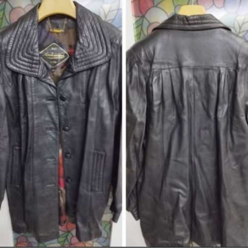 意大利Antonini 女裝外套真皮皮褸（ size L） Italy leather jacket