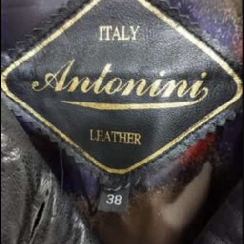 意大利Antonini 女裝外套真皮皮褸（ size L） Italy leather jacket