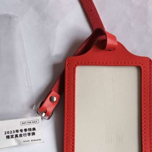 時尚品牌真皮行李牌