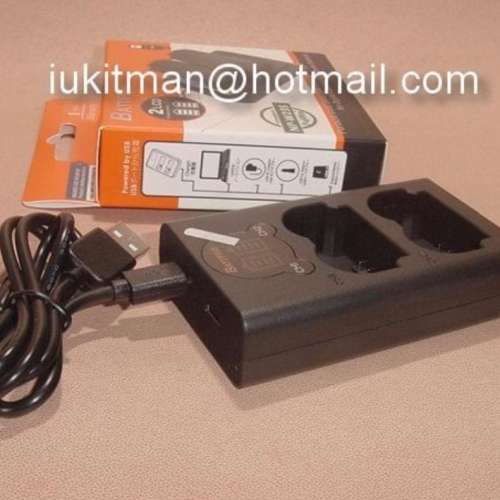 NPW235 NP-W235 USB雙位充電器合FUJIFILM GFX100RF,GFX100S,X-T5,X-H2,X-S20相機專...