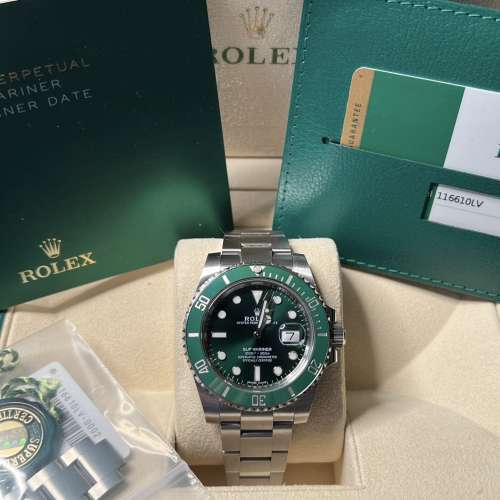 勞力士潛航者係列116610LV二代綠水鬼