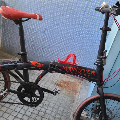 Monster Energy 海豚406碟刹折叠車