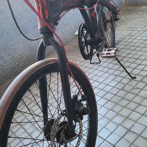 Monster Energy 海豚406碟刹折叠車