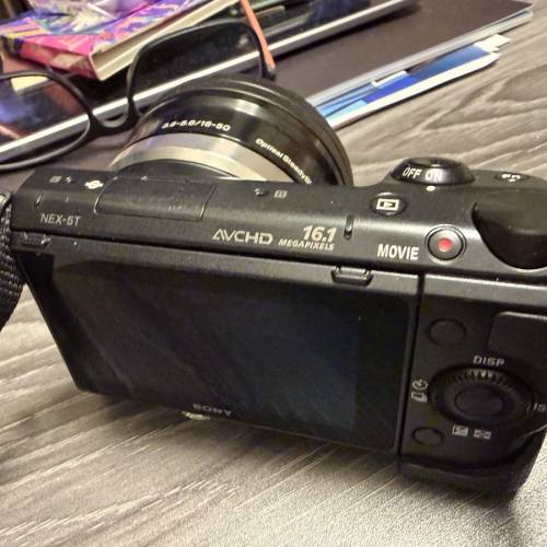 sony NEX-5T with 16-50 and 55-210